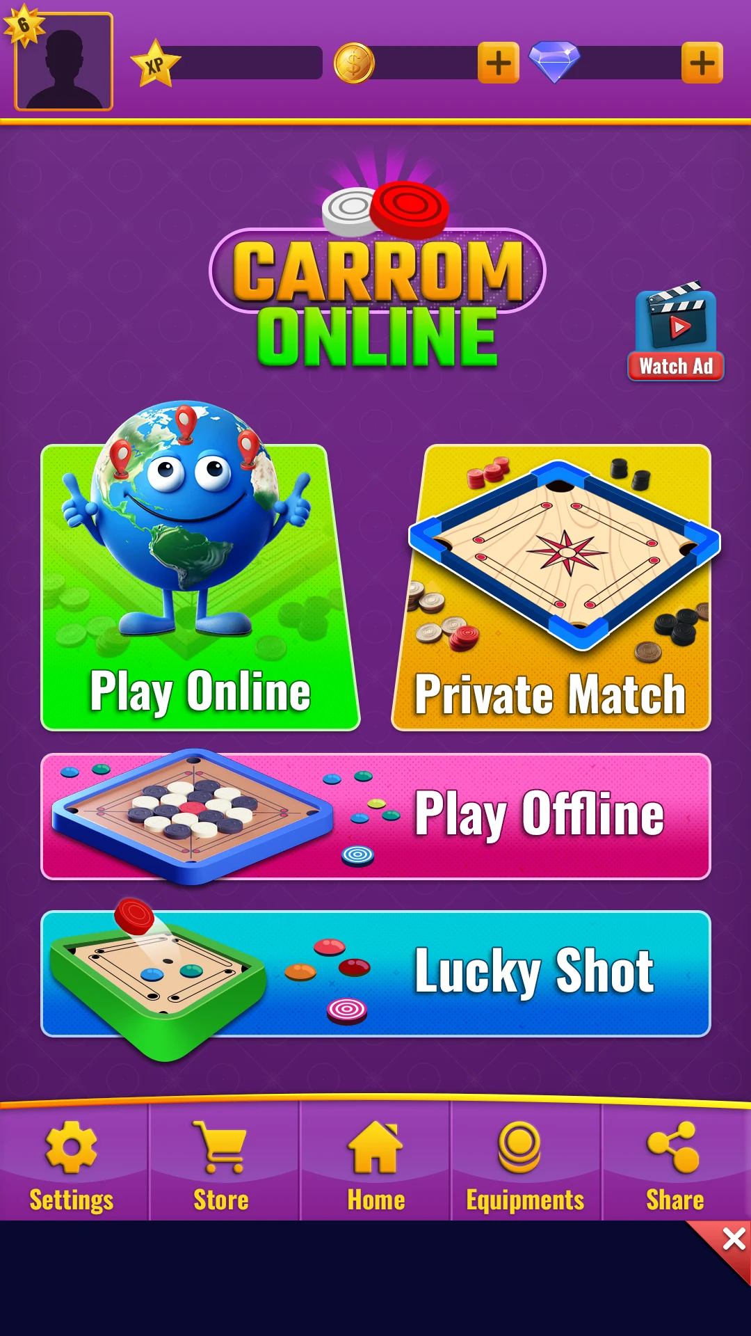 Carrom Board -Disc Game screenshot