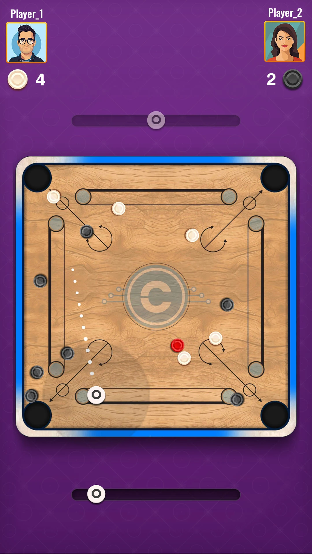 Carrom Board -Disc Game screenshot